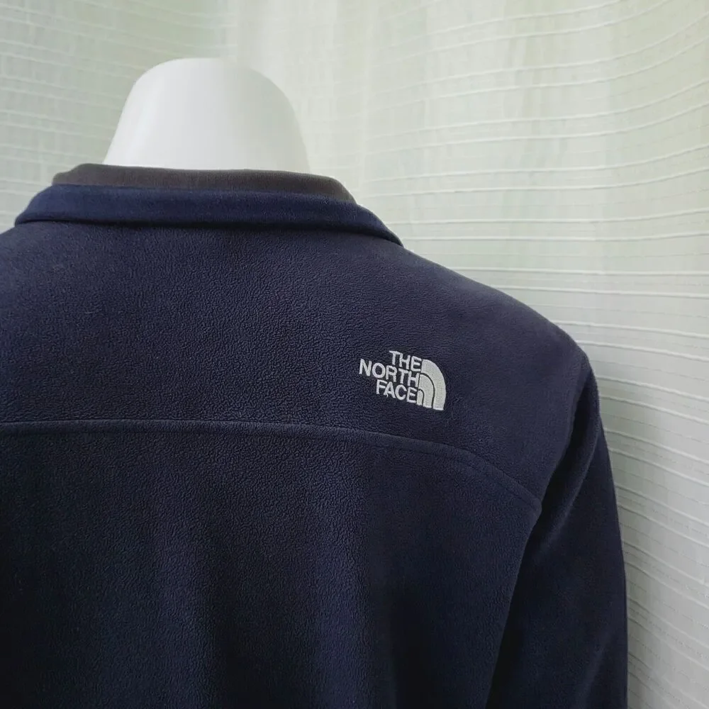TNF The North Face A14U Windwall 1 Jacket Navy w Grey Accents Men's L